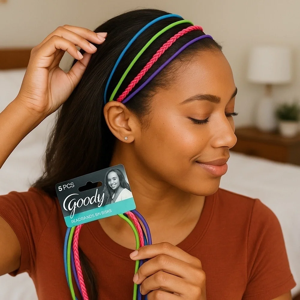 Goody Headbands & Scunci No-Damage Hair Elastics Bundle – NWT